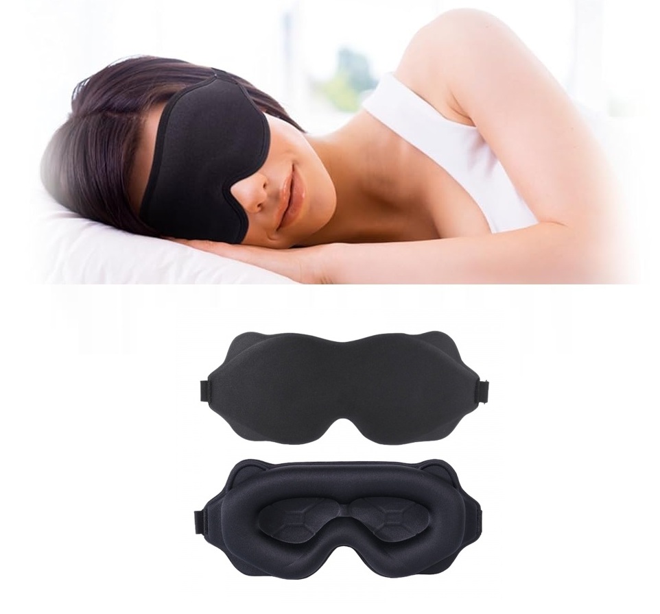 Unikátna 3D maska na spanie